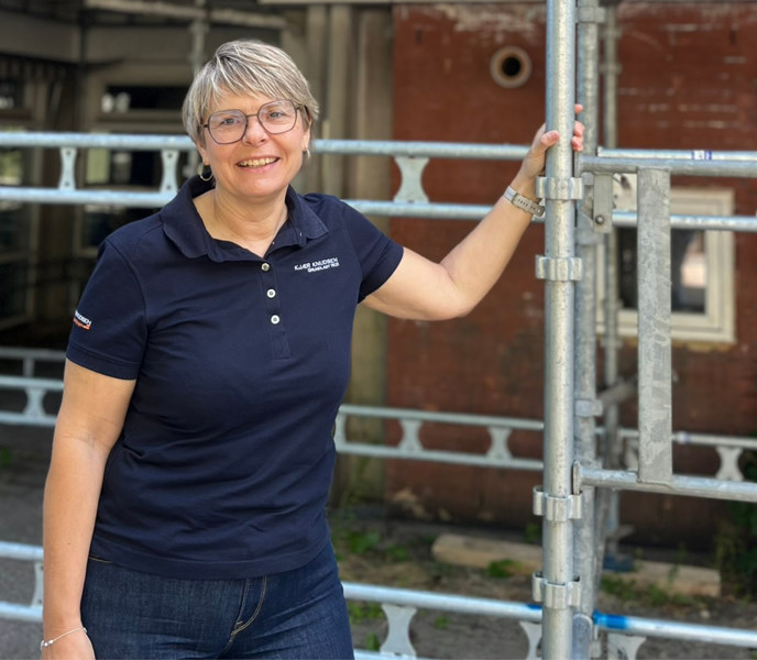 Porträtt Jette Webb